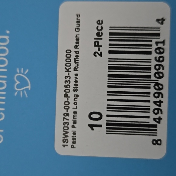 Ruffel Butt's Size 10 girls rashguard 2 piace bathing suite. - Picture 7 of 10